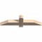 Ekena Millwork Eugene Smooth Timber Gable Bracket, Douglas Fir, 36"W x 9"H x 3 1/2"D x 3 1/2"F, 6/12 Pitch GBW036X09X0404EUG00SDF - alternate 2